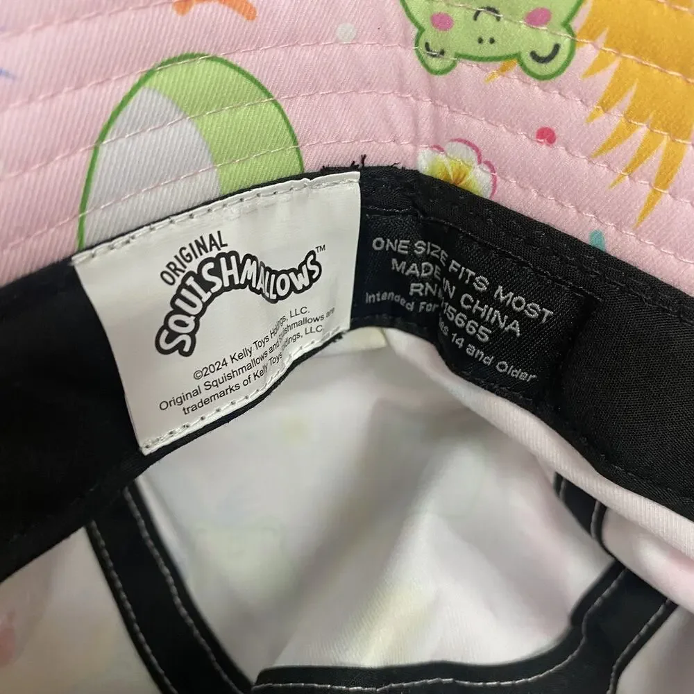 Wendy Frog Squishmallows Sun Bucket Hat Kids One Size Fits Most‎